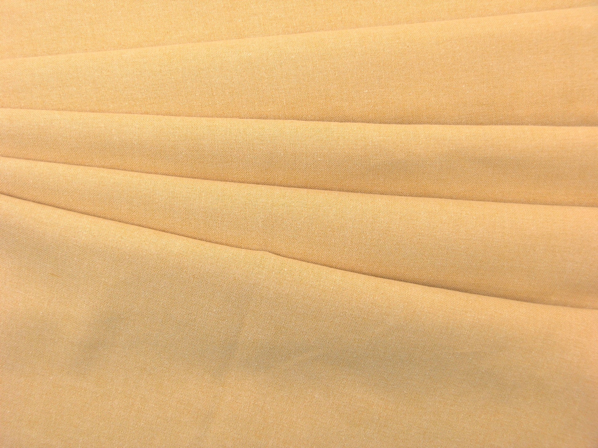 Plain Linen Upholstery Fabric - Corn