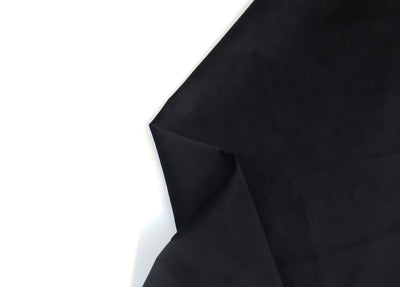 Monaco Black Velvet Upholstery Fabric - Soft Options upholstery trim