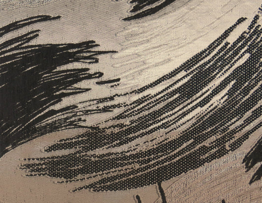 Borders Shadow Steel Brocade Upholstery Fabric - Soft Options upholstery trim
