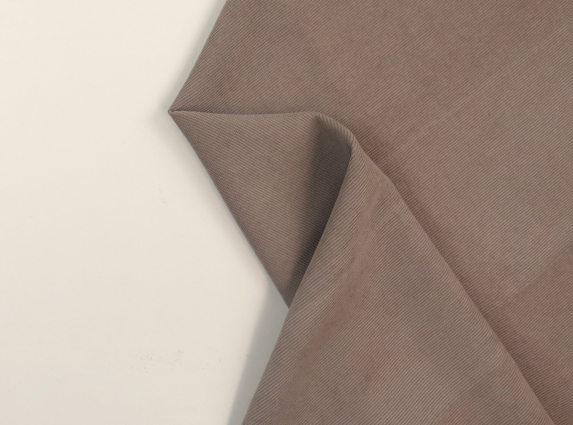 London Rib Stone Chenille Upholstery Fabric - Washable