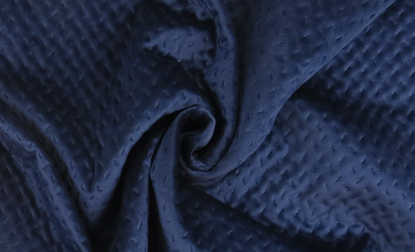 Cascade Royal Blue Quilted Velvet Upholstery Fabric - Soft Options upholstery trim