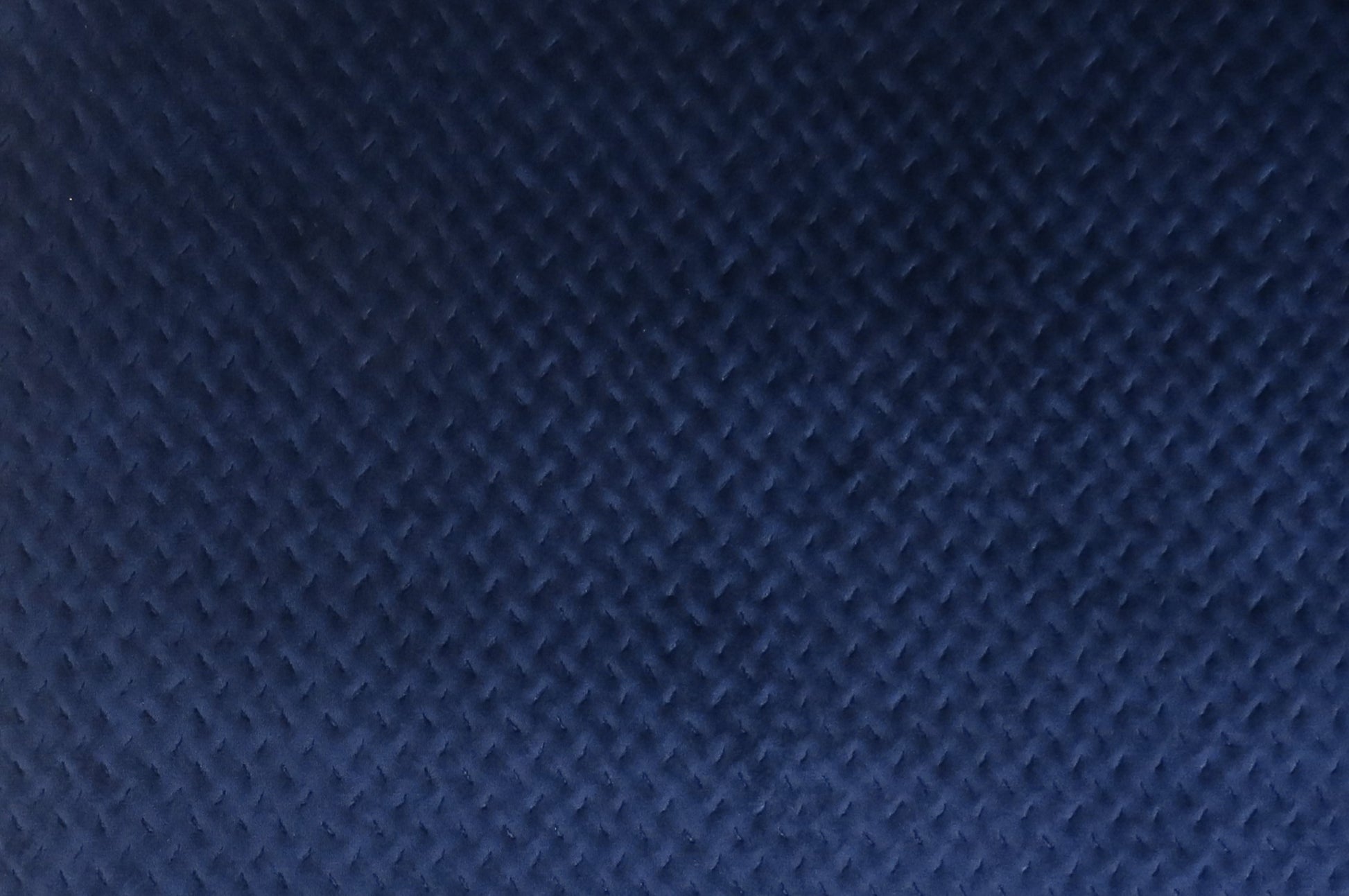 Cascade Royal Blue Quilted Velvet Upholstery Fabric