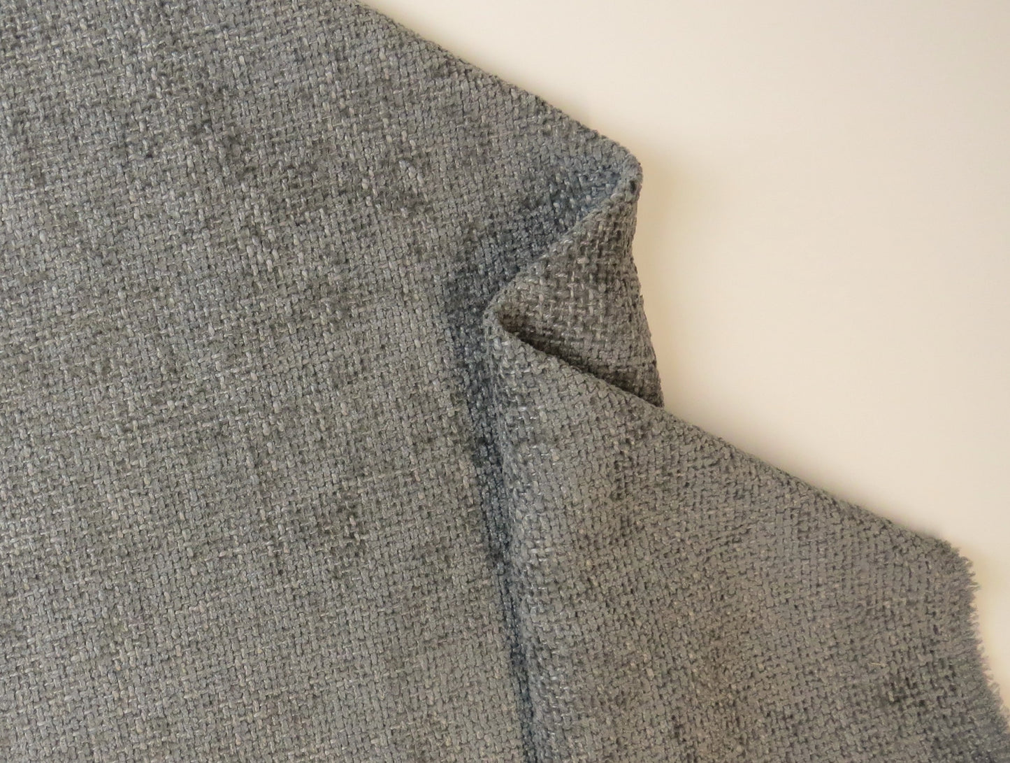 Venice Platinum Hopsack Heavy Weave Upholstery Fabric
