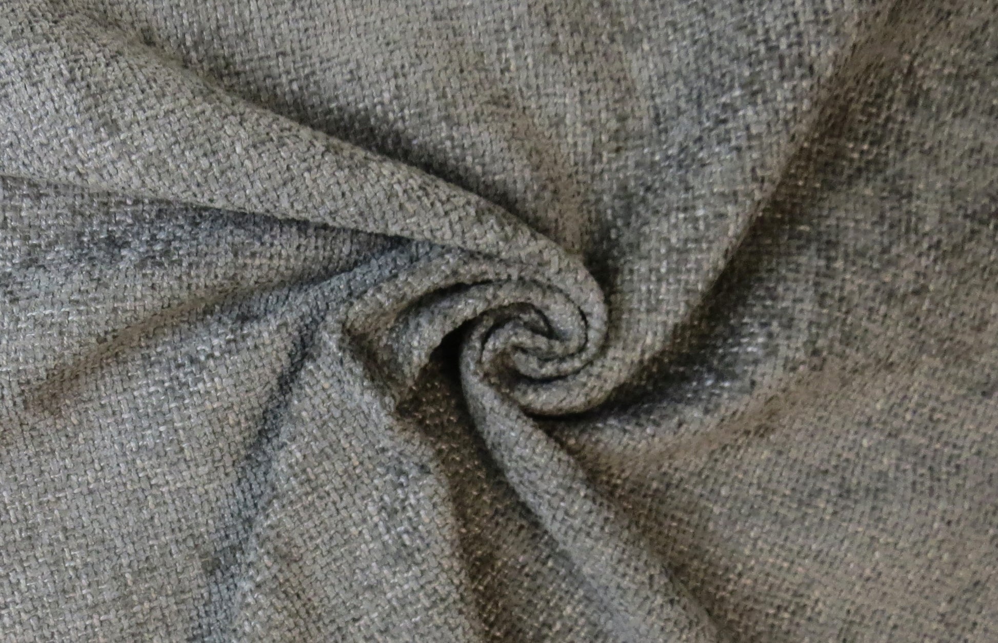 Venice Platinum Hopsack Heavy Weave Upholstery Fabric