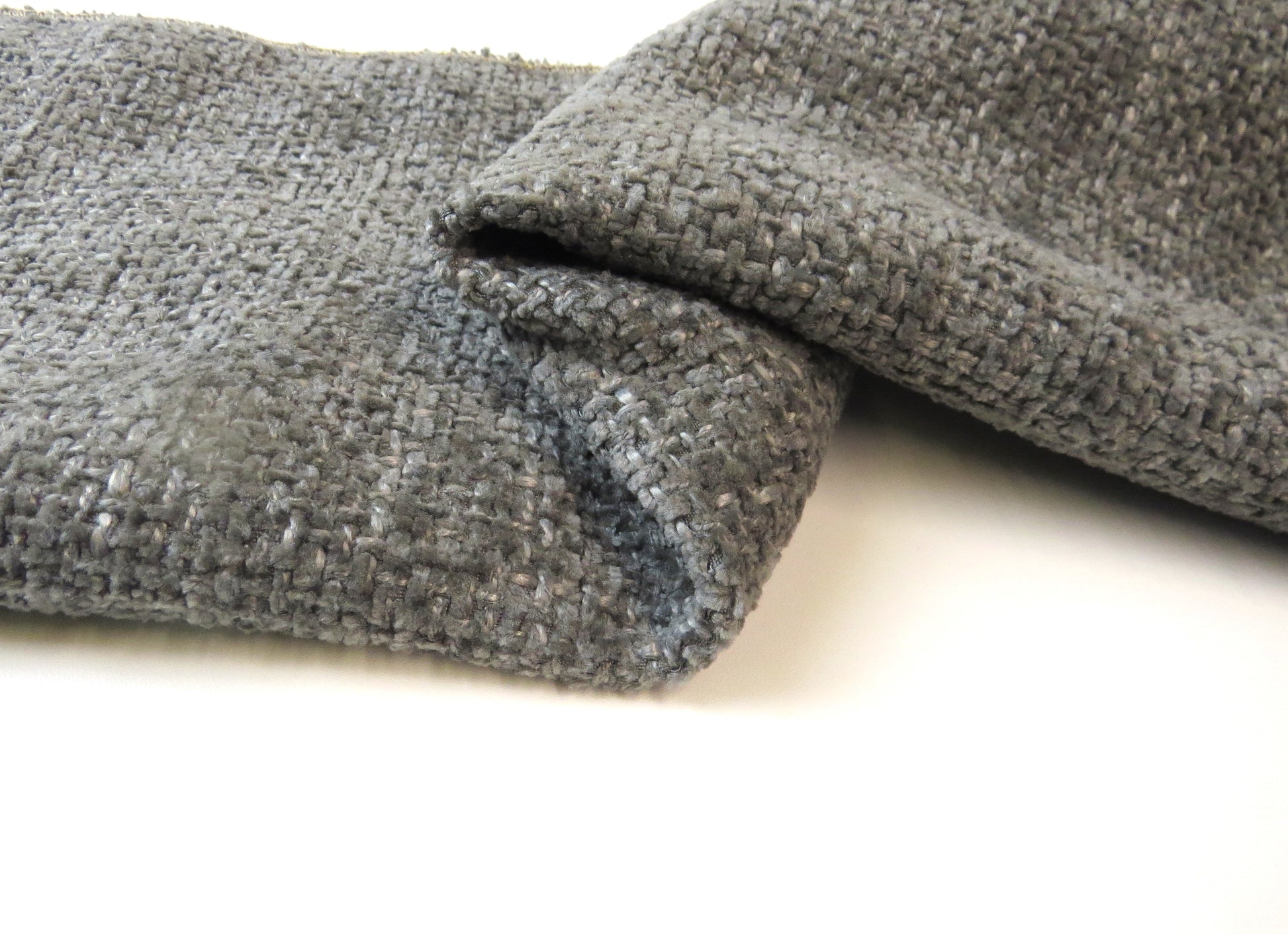Venice Platinum Hopsack Heavy Weave Upholstery Fabric
