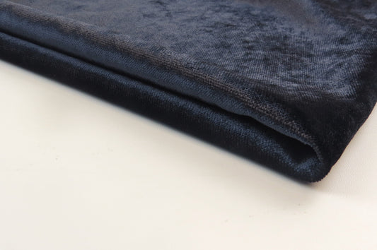 Helmsley Cobalt Velvet Upholstery Fabric - Soft Options upholstery trim