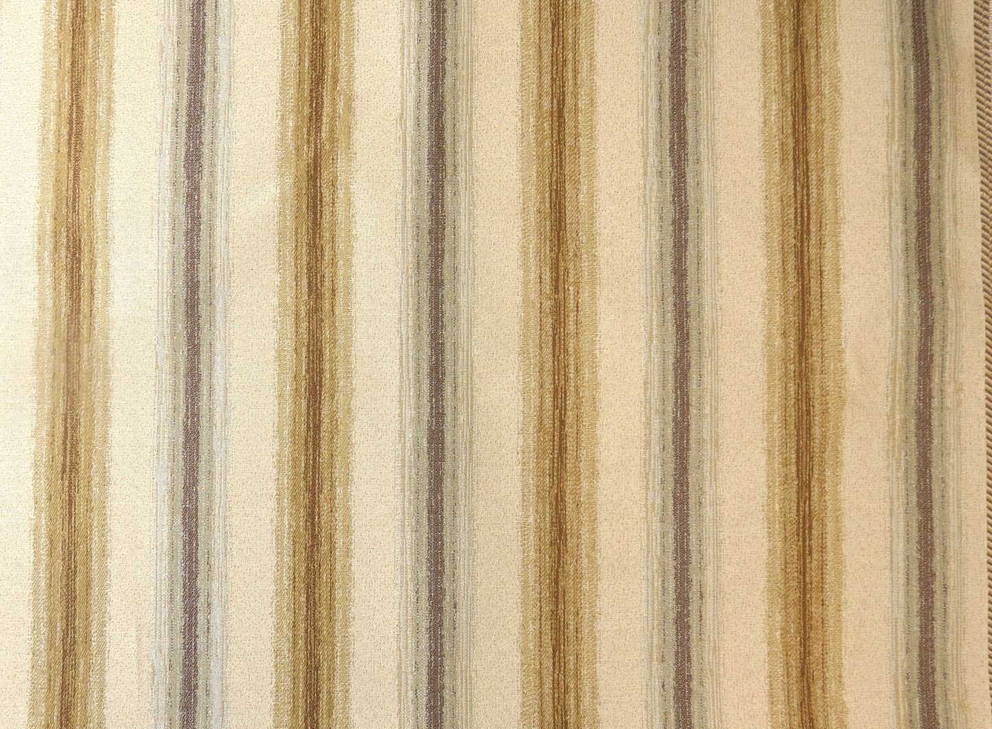 Charleston Mixed Stripe Duck Egg Flat Weave Upholstery Fabric - Soft Options upholstery trim