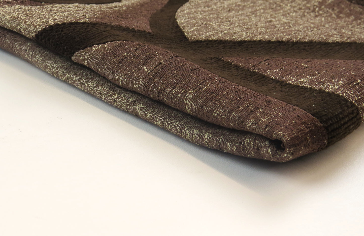 Sandringham Swirl Natural Brocade Upholstery Fabric
