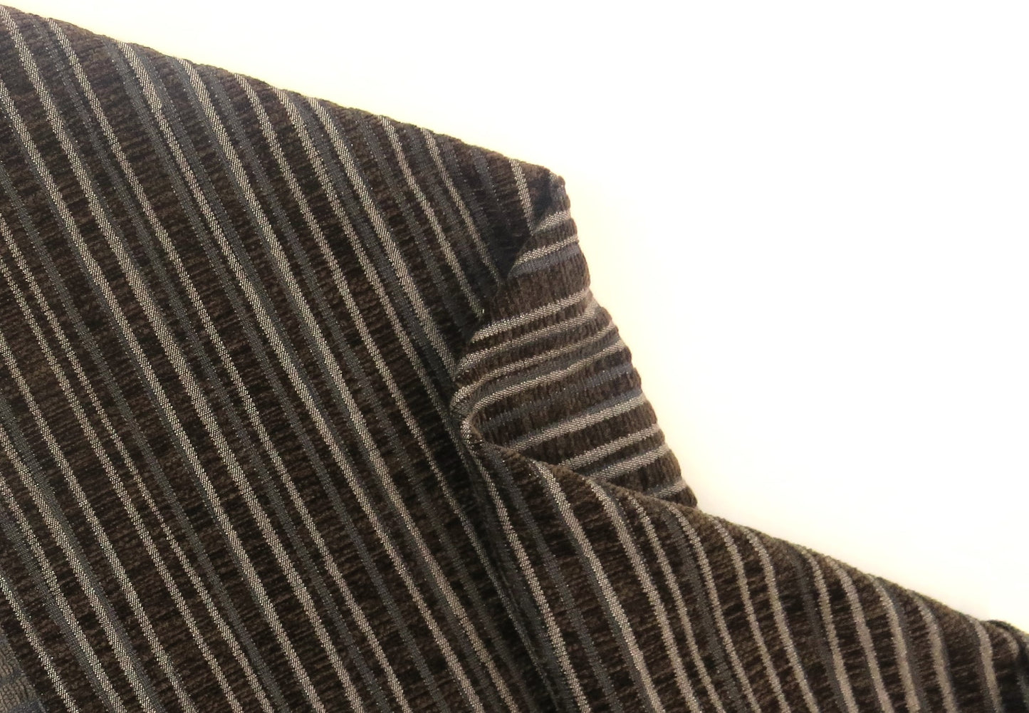 Swansea Mixed Stripe Chenille Upholstery Fabric
