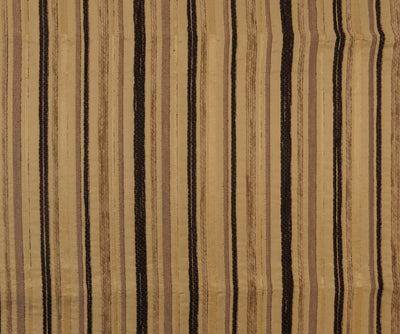 Crawford Mixed Brown & Fawn Stripe Brocade Upholstery Fabric - Soft Options upholstery trim