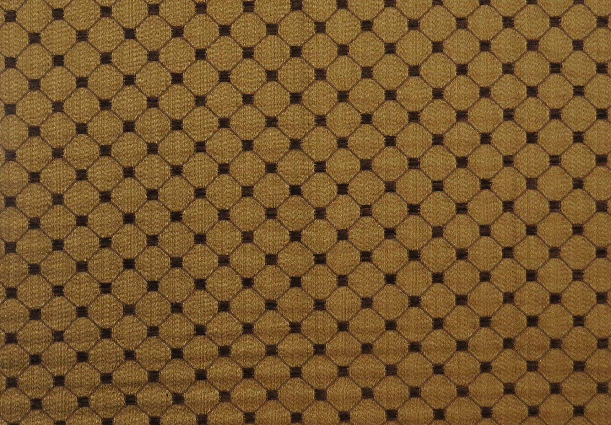 Marlborough Latte Diamond Brocade Upholstery Fabric