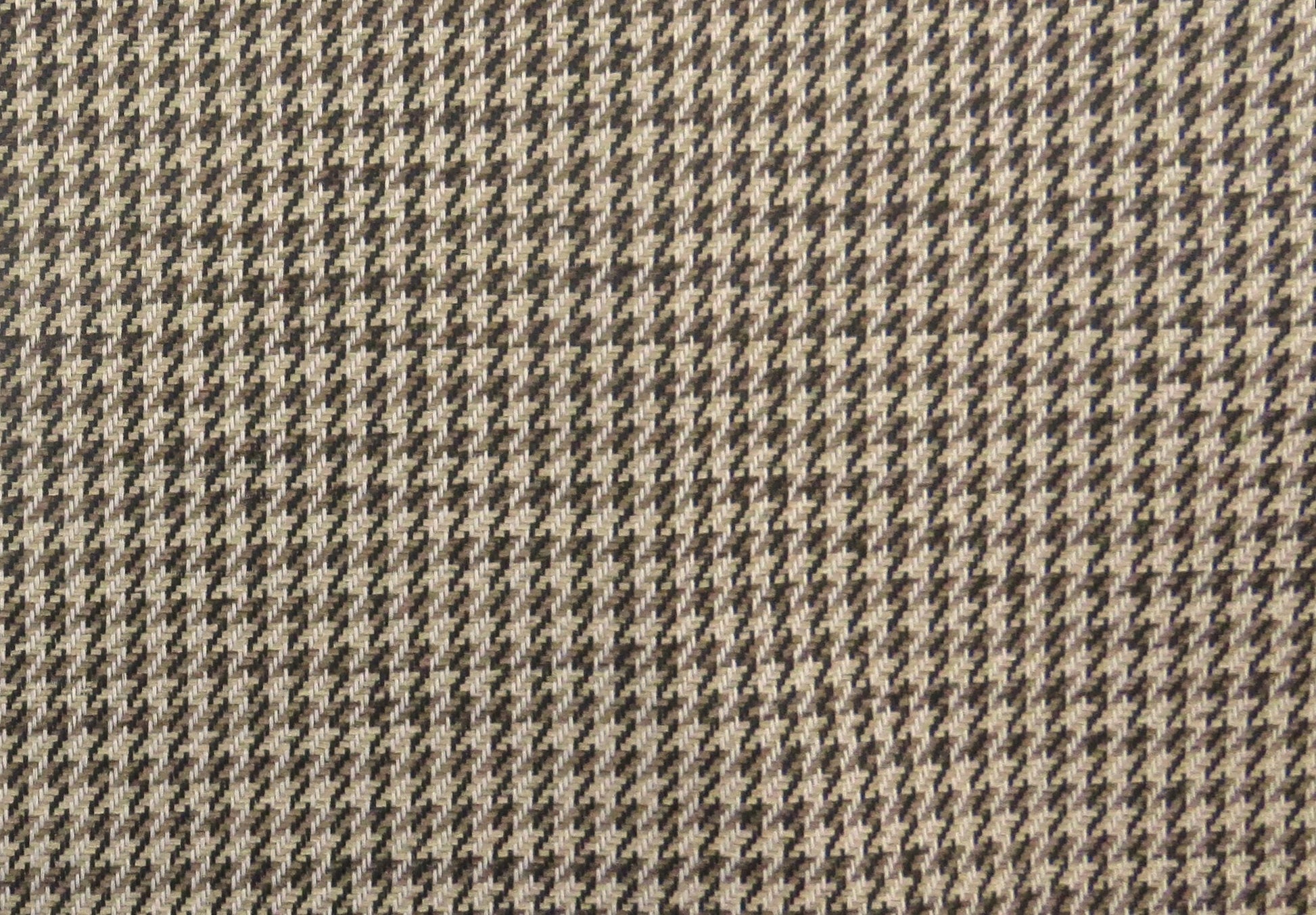 Camden Dogtooth Natural Heavy Weave Upholstery Fabric