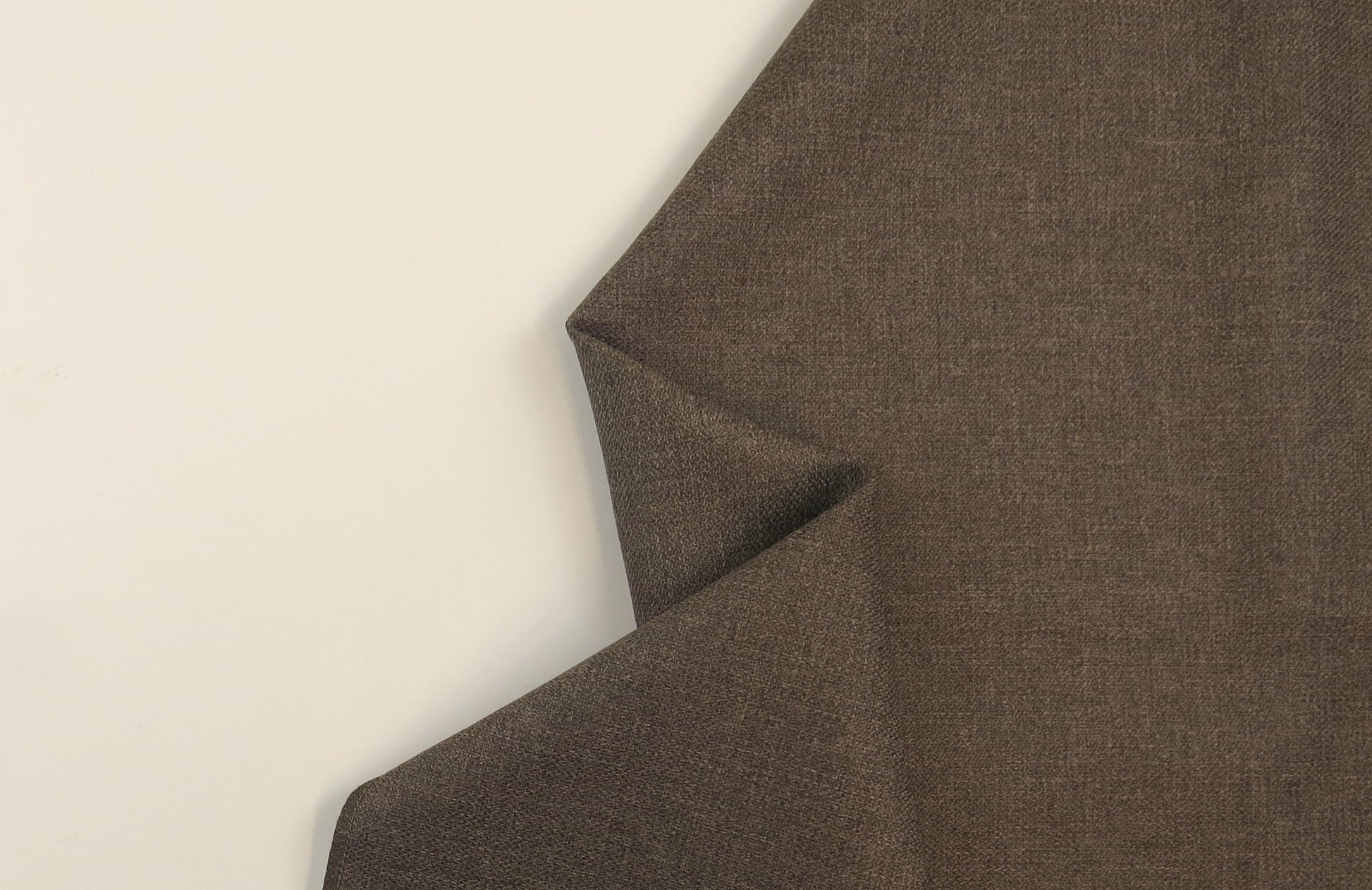 Oxford Town Mid Brown Linen Upholstery Fabric