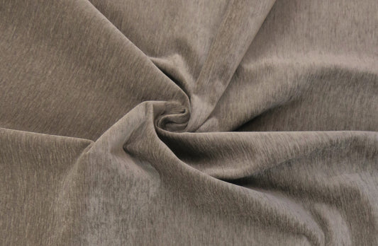 Milano Mink Slub Velvet Upholstery Fabric - Soft Options upholstery trim