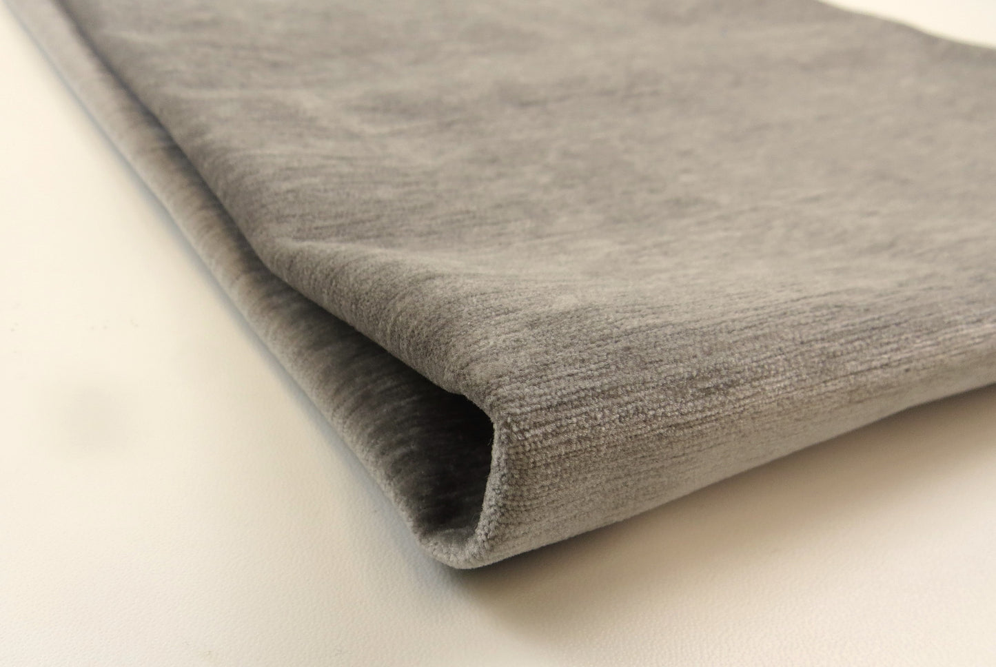 Milano Mink Slub Velvet Upholstery Fabric