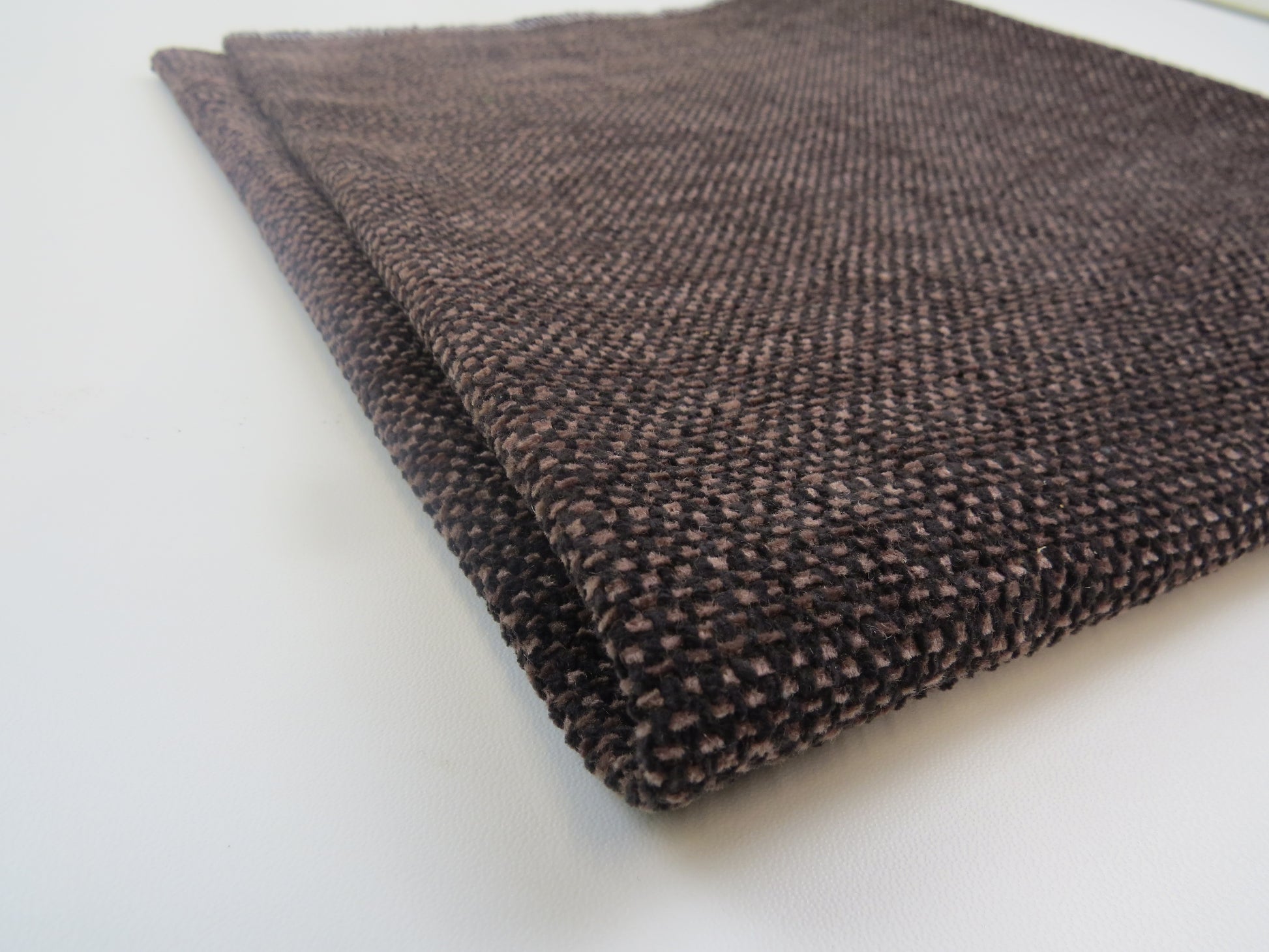 Georgia Mixed Brown Chenille Upholstery Fabric
