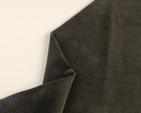 Clapham Dunkelbrauner Chenille Polsterstoff
