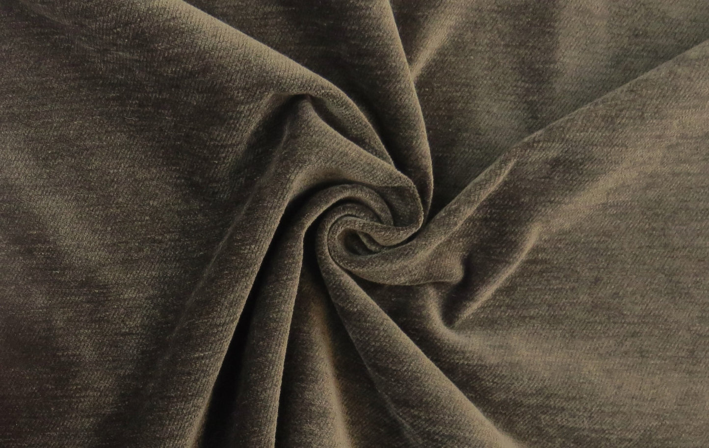 Clapham Dark Brown Chenille Upholstery Fabric - Soft Options upholstery trim