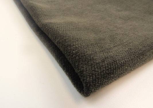 Clapham Dunkelbrauner Chenille Polsterstoff