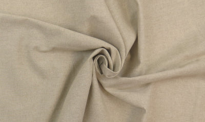 Calico Natural Linen Upholstery Fabric - Soft Options upholstery trim