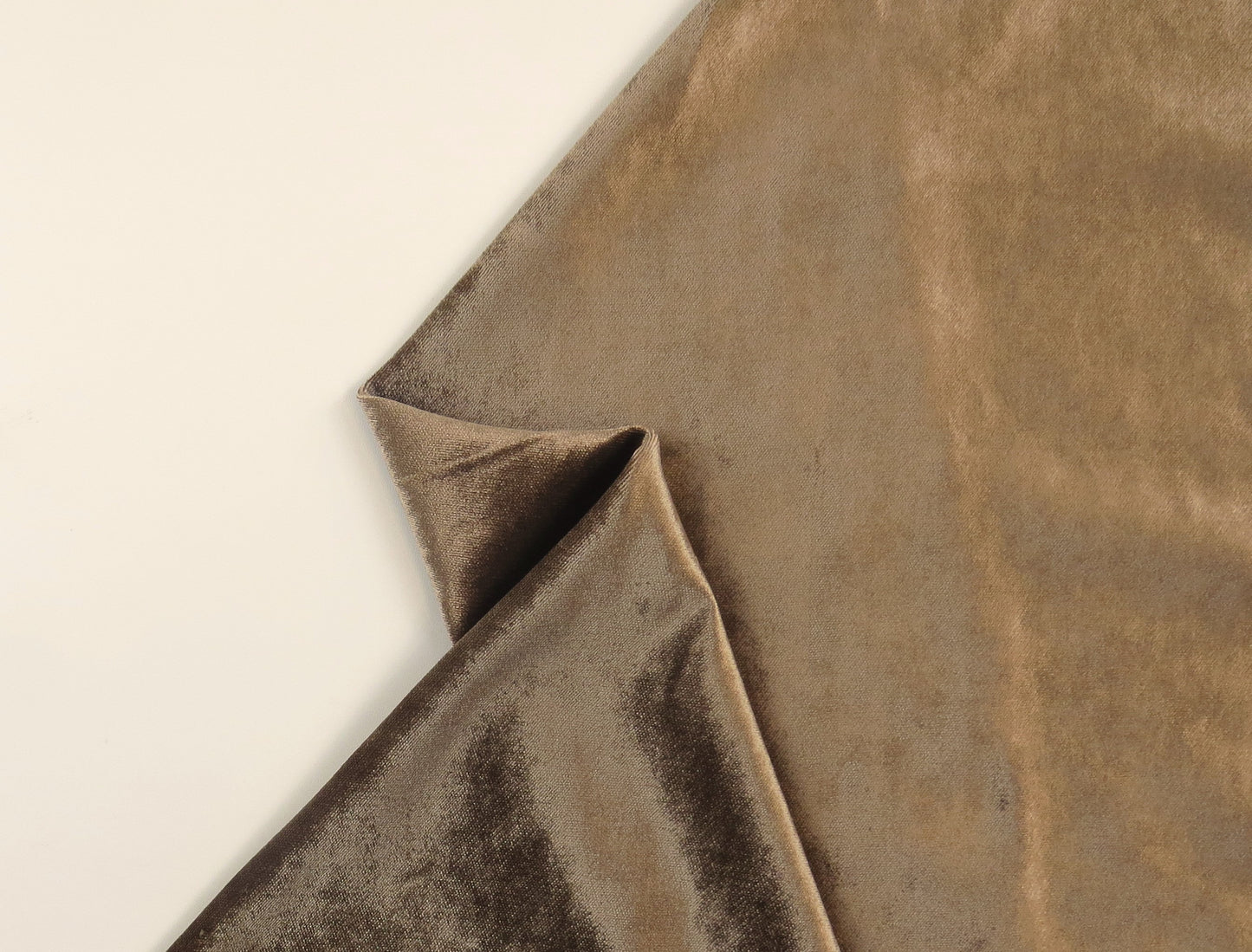 Chatsworth Brass Velvet Upholstery Fabric