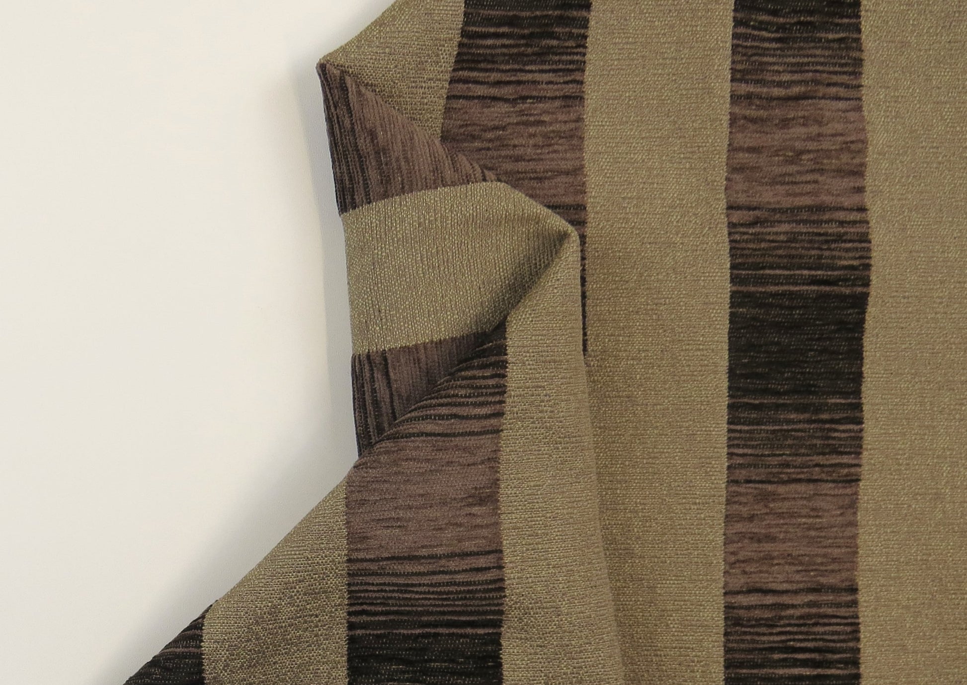 Carlton Mixed Stripe Chenille Upholstery Fabric