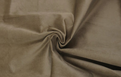 Corsa Soft Putty Velvet Upholstery Fabric - Soft Options upholstery trim