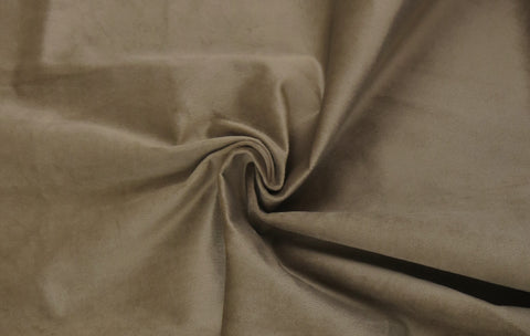Corsa Soft Putty Velvet Upholstery Fabric - Soft Options upholstery trim