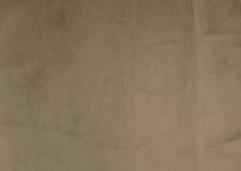 Corsa Soft Putty Velvet Upholstery Fabric