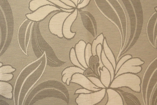Paris Floral Cream Brocade Upholstery Fabric - Soft Options upholstery trim