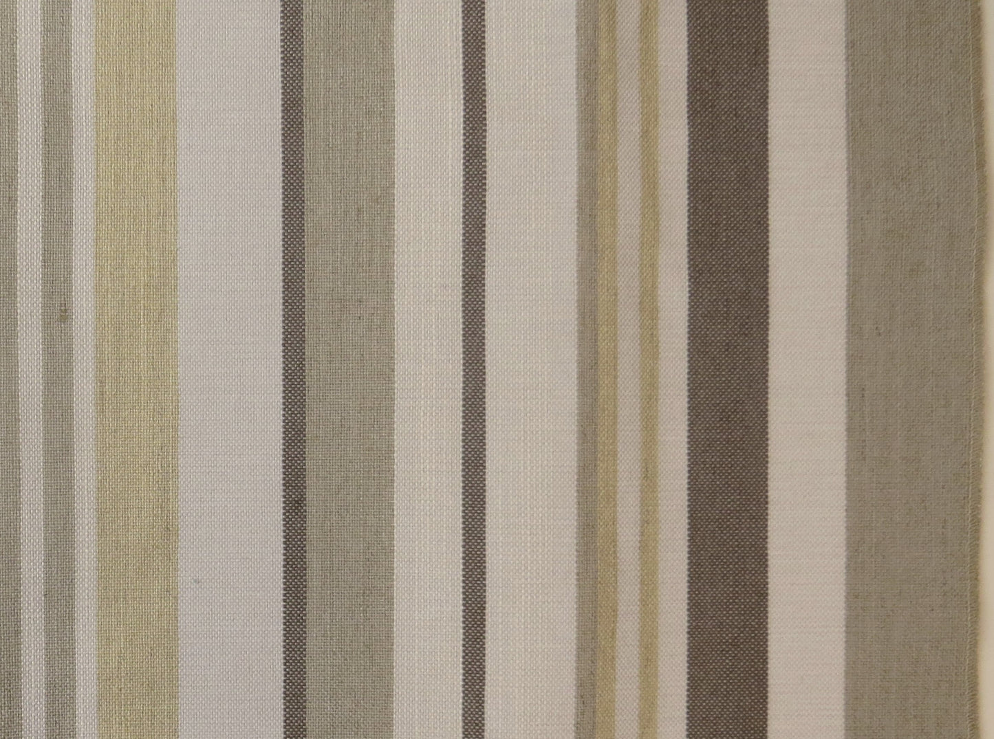 Boston Natural Stripe Flat Weave Upholstery Fabric - Soft Options upholstery trim