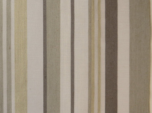 Boston Natural Stripe Flat Weave Upholstery Fabric - Soft Options upholstery trim