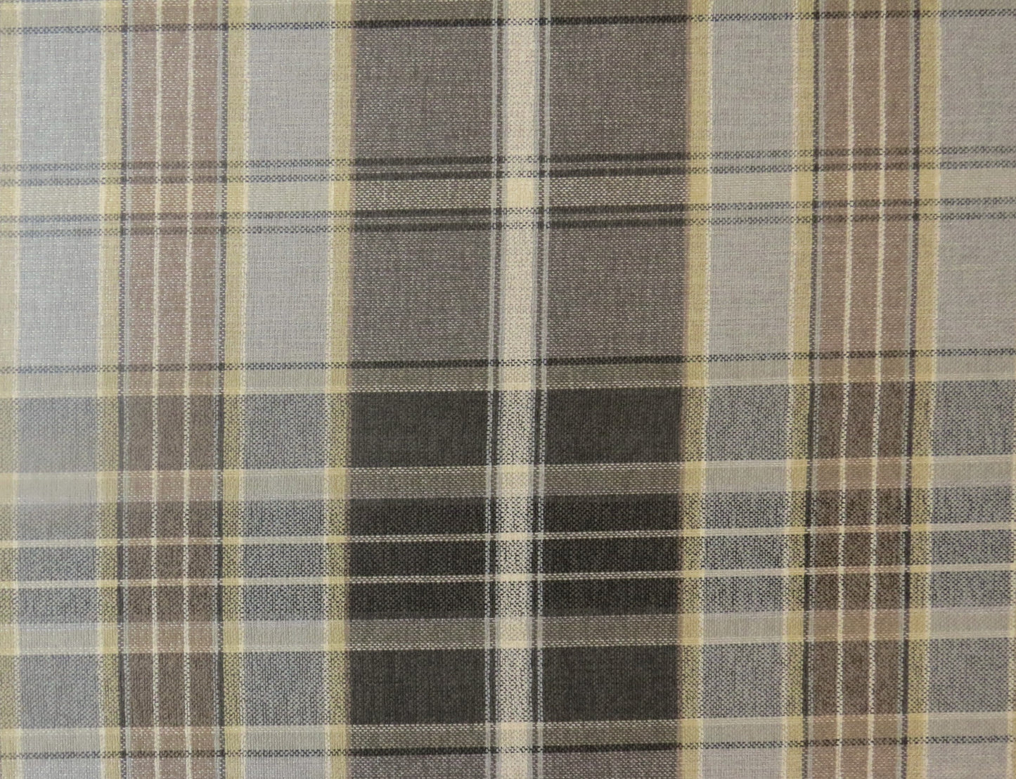 Brampton Mixed Check Flat Weave Upholstery Fabric - Soft Options upholstery trim