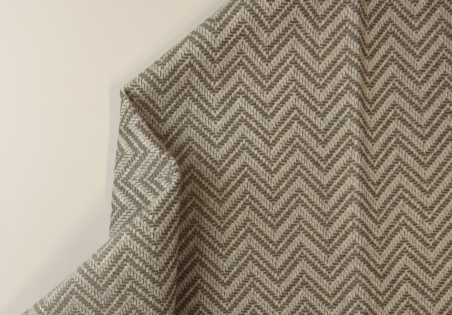 Cleo Herringbone Flat Weave Upholstery Fabric