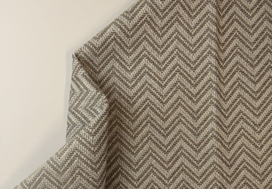 Cleo Herringbone Flat Weave Upholstery Fabric
