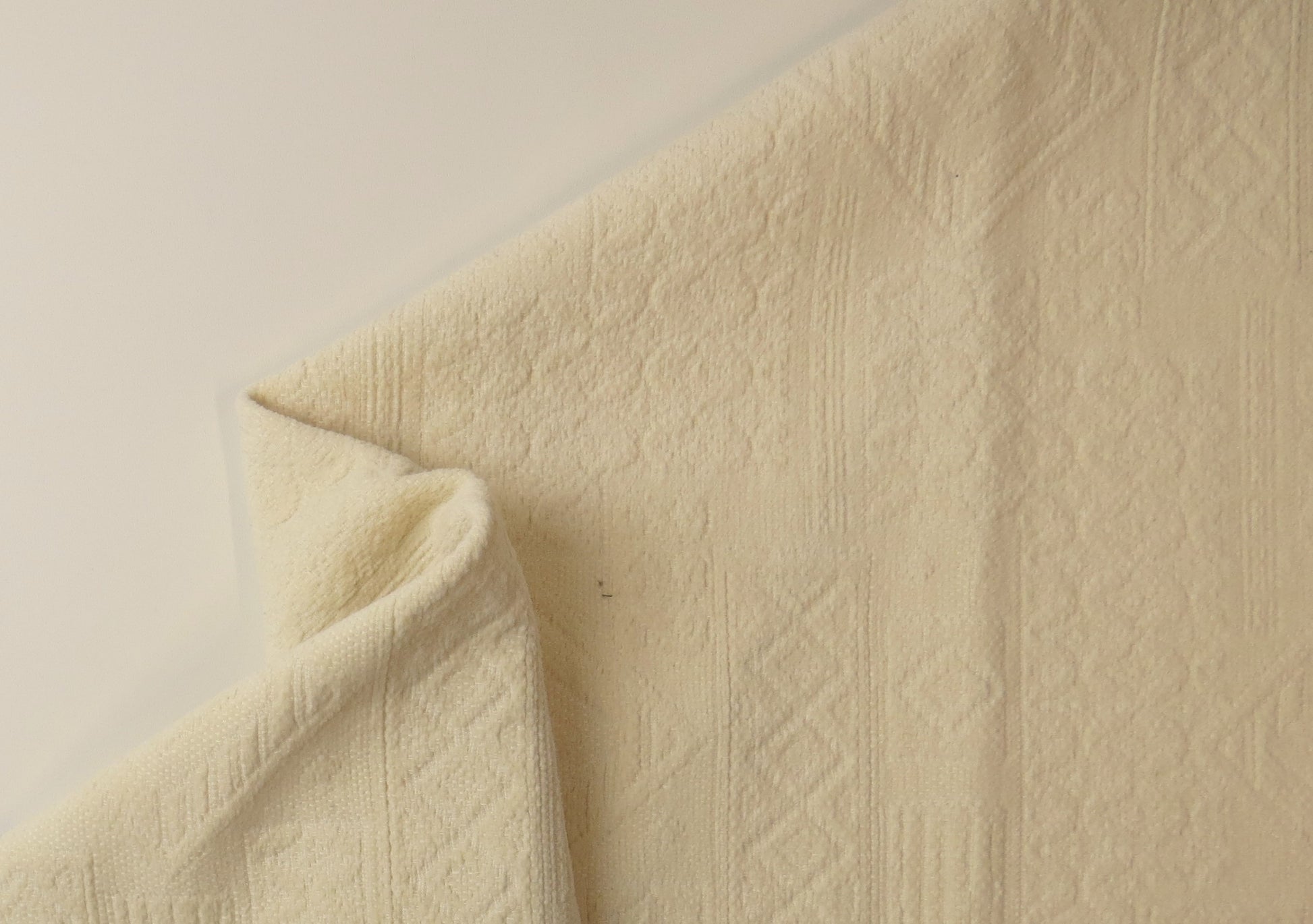 Aztec Embossed Velvet Chenille Upholstery Fabric