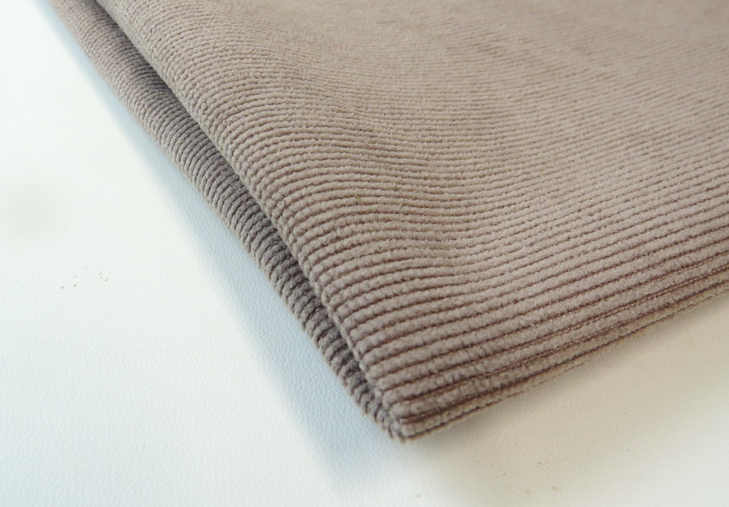 Barle Rib Mink Chenille Upholstery Fabric