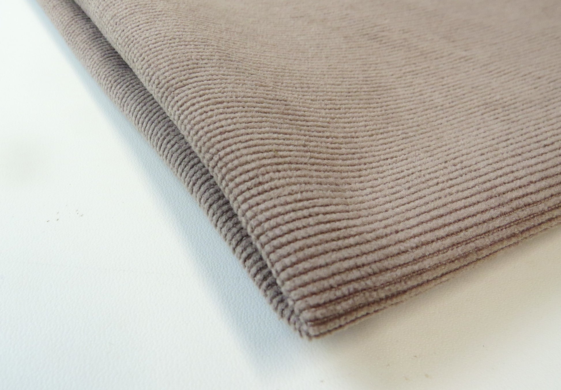 Barle Rib Mink Chenille Upholstery Fabric