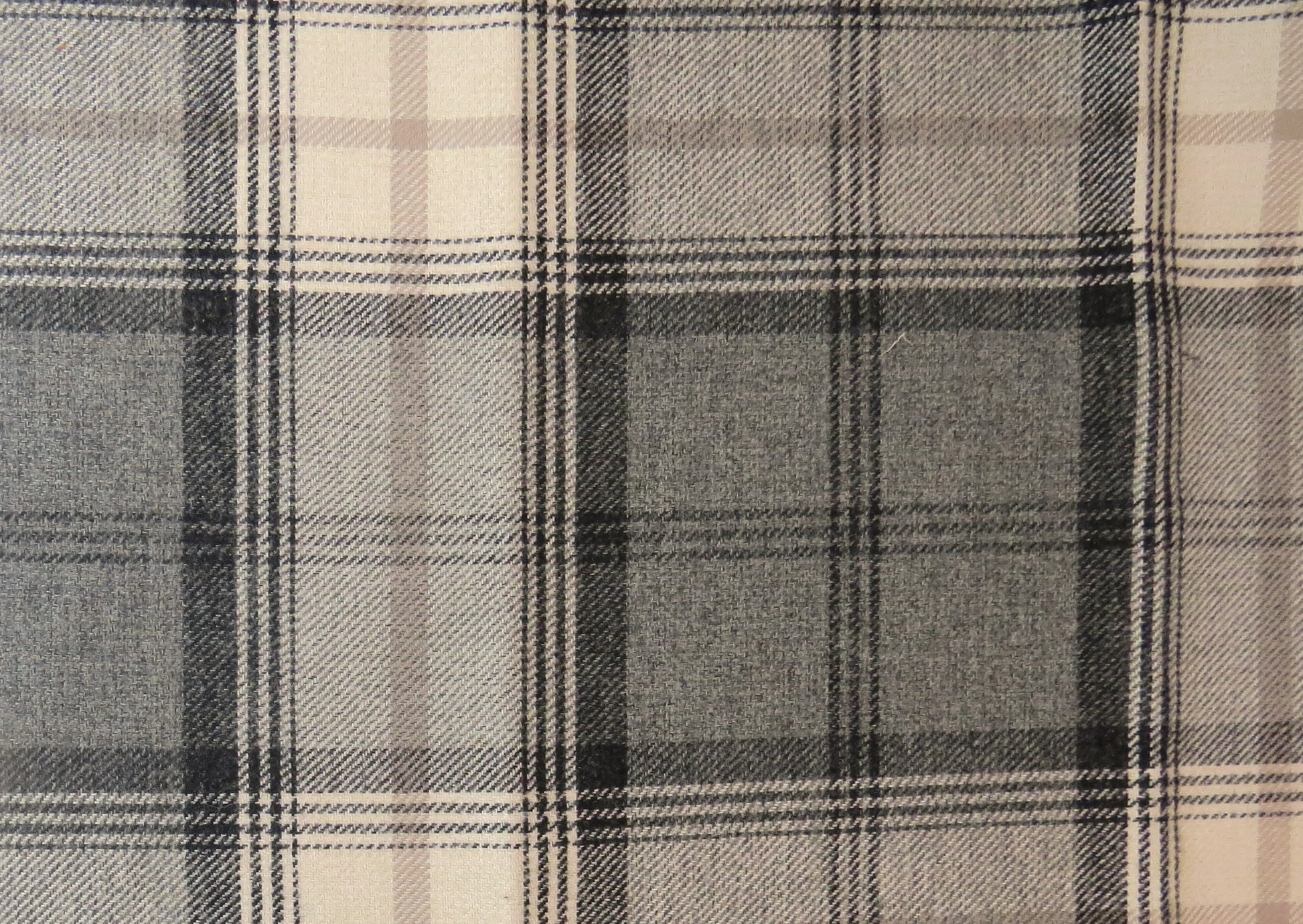 Sophie Zinc Check Flat Weave Upholstery Fabric