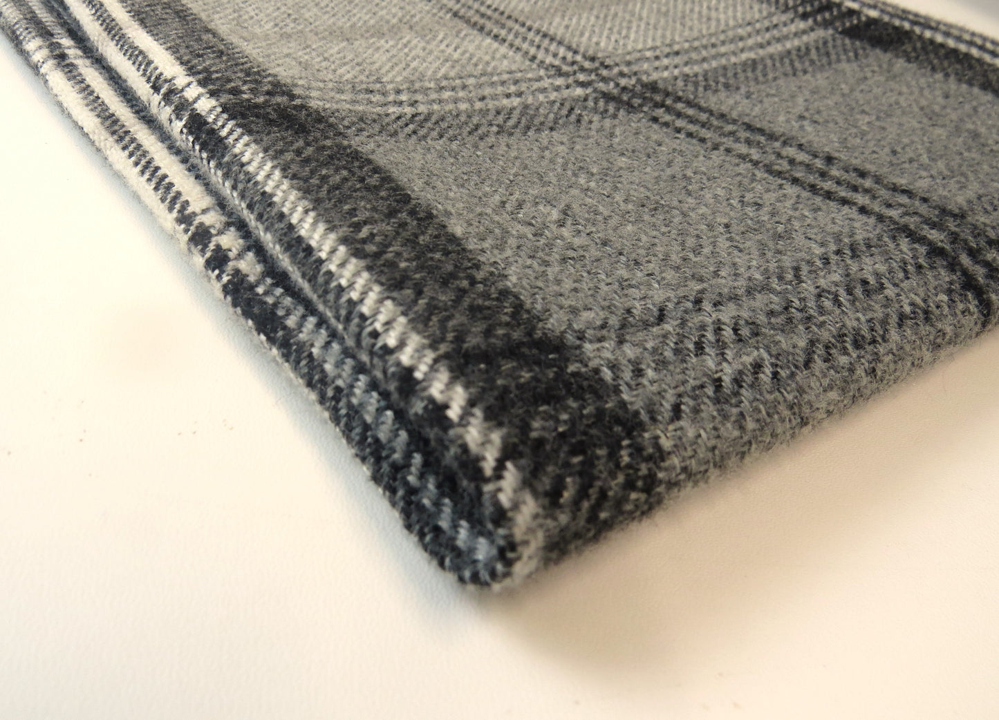 Sophie Zinc Check Flat Weave Upholstery Fabric
