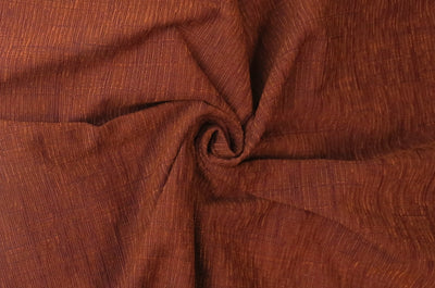 Kenton Slub Terracotta Linen Upholstery Fabric - Soft Options upholstery trim