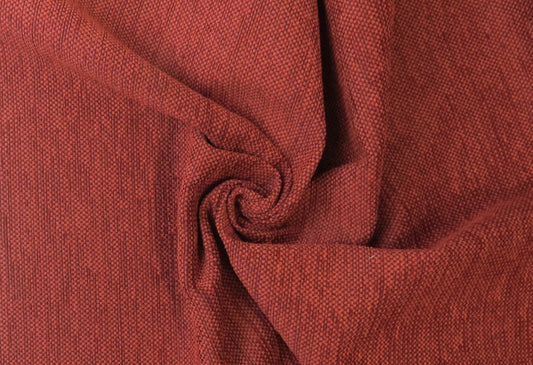Kenton Hopsack Wine Heavy Weave Upholstery Fabric - Soft Options upholstery trim