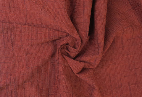 Kenton Slub Wine Linen Upholstery Fabric - Soft Options upholstery trim