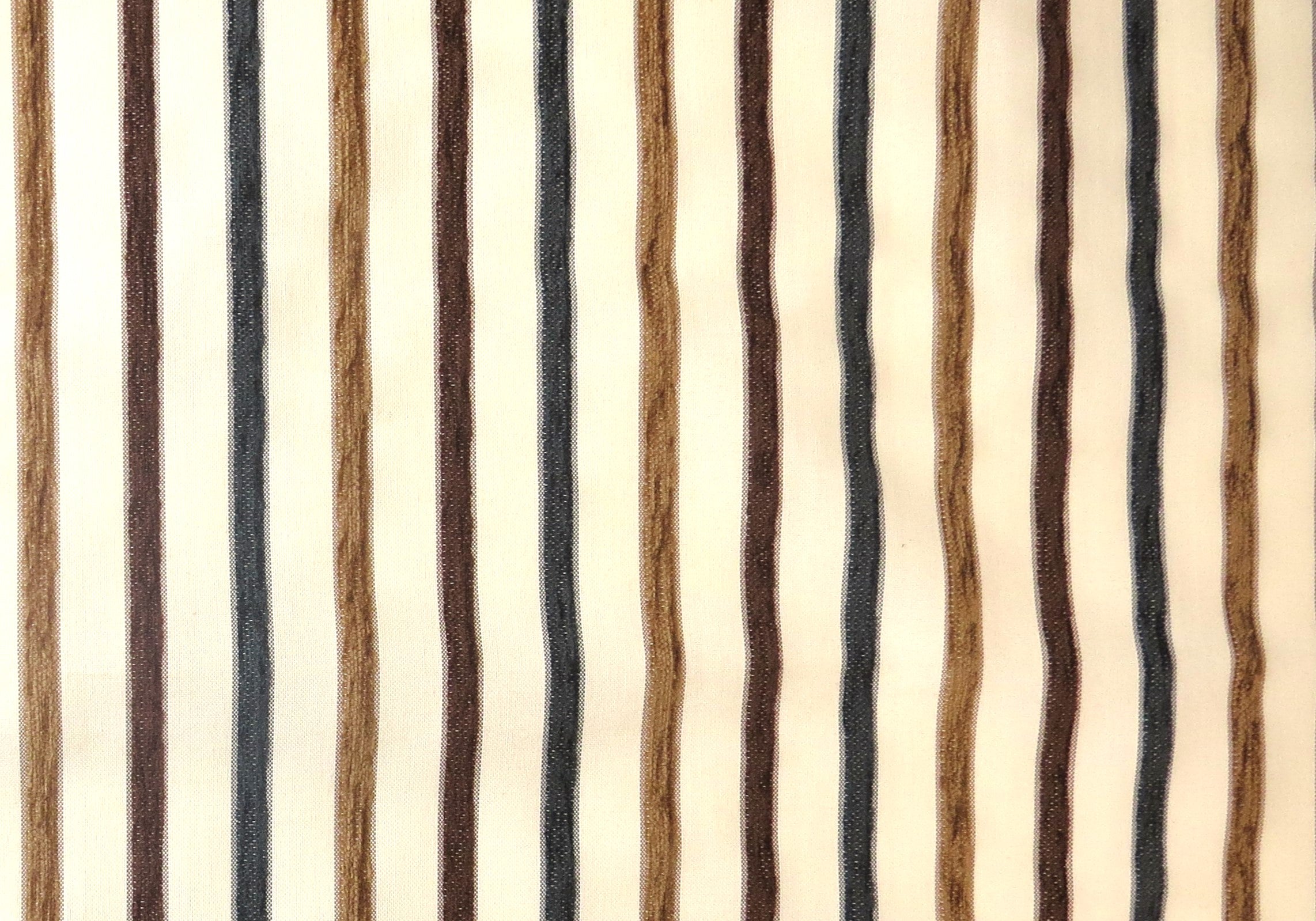 Sophie Stripe Natural Chenille Upholstery Fabric - Double Width - Soft Options upholstery trim Soft Options Fabric Supplies