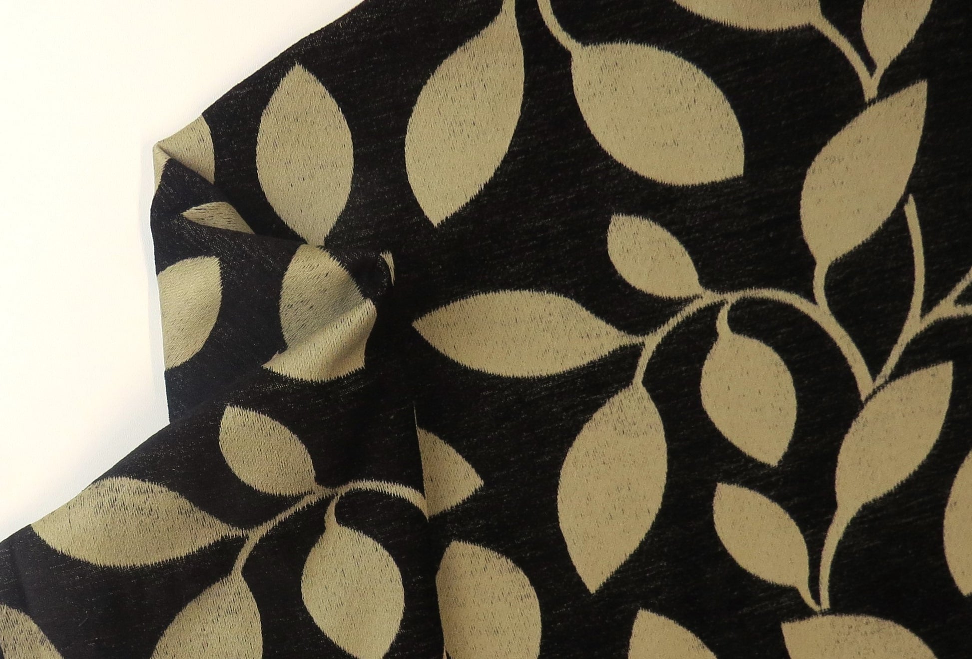 Suzanne Leaf Brocade Upholstery Fabric