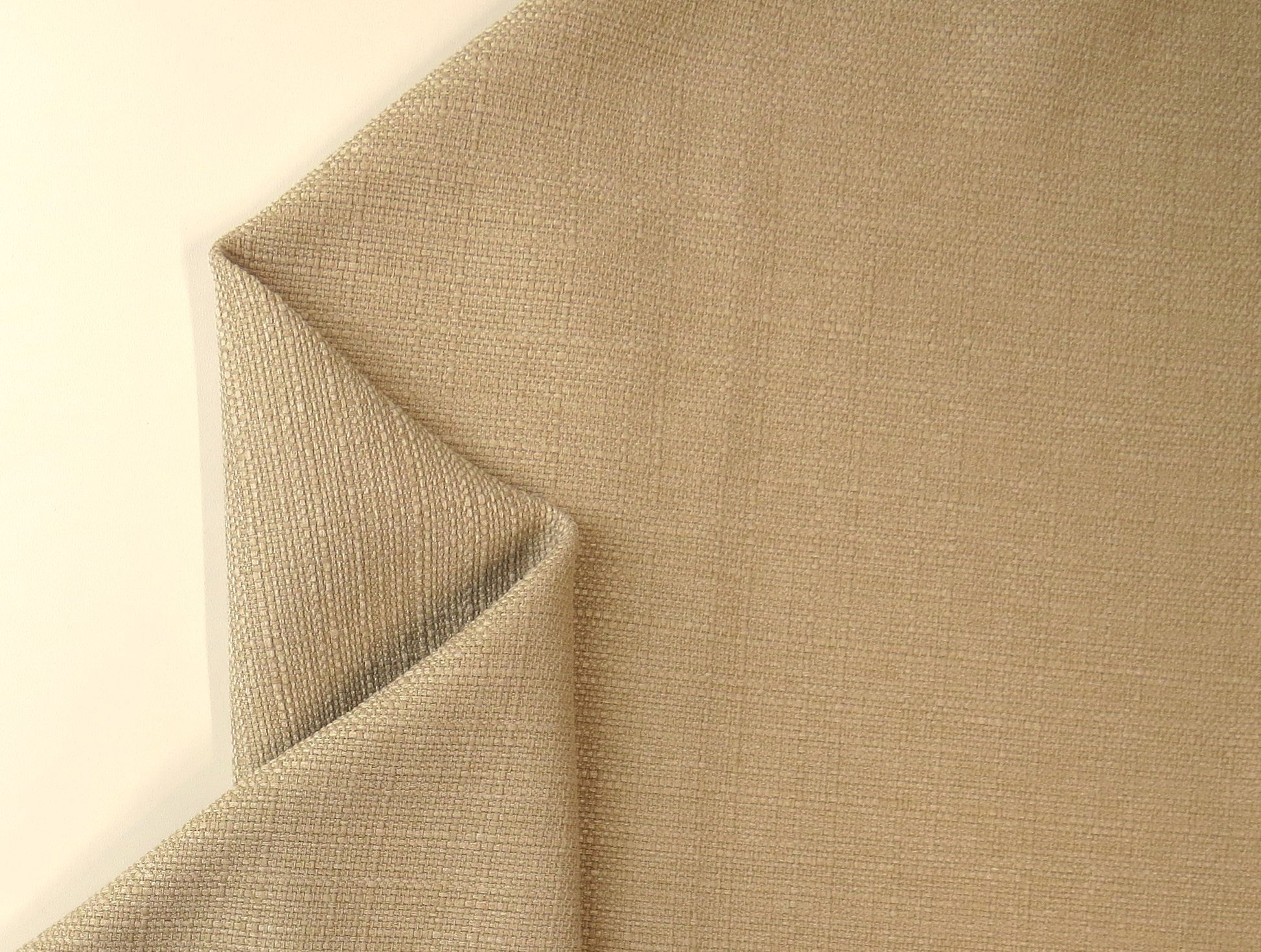 Carlisle Wheat Flat Weave Upholstery Fabric