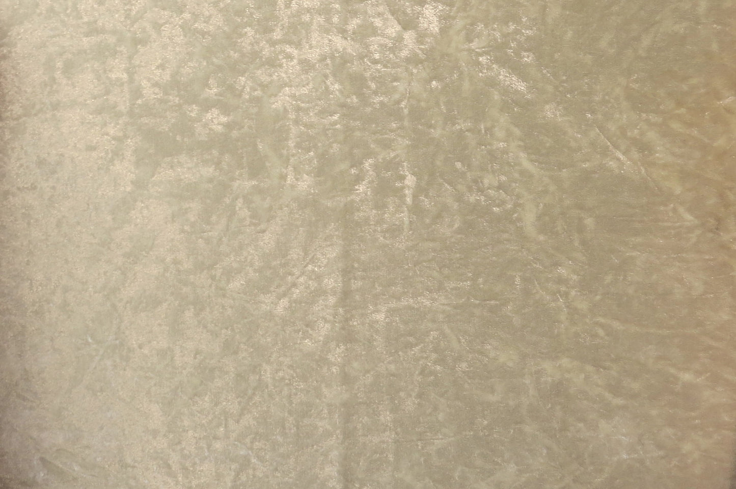 Headland Cream Crush Velvet Upholstery Fabric