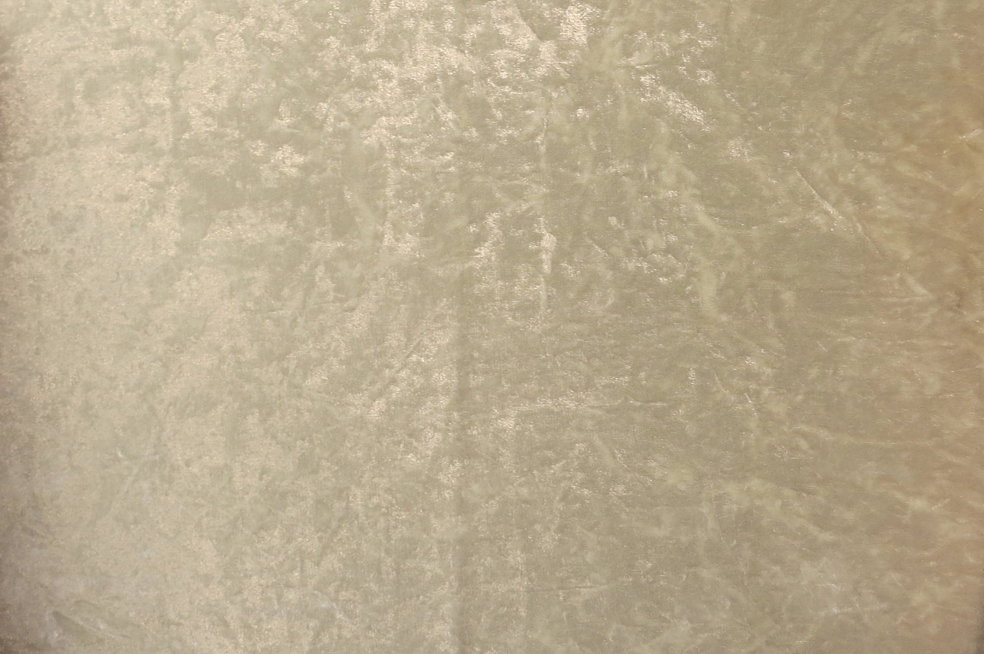 Headland Cream Crush Velvet Upholstery Fabric