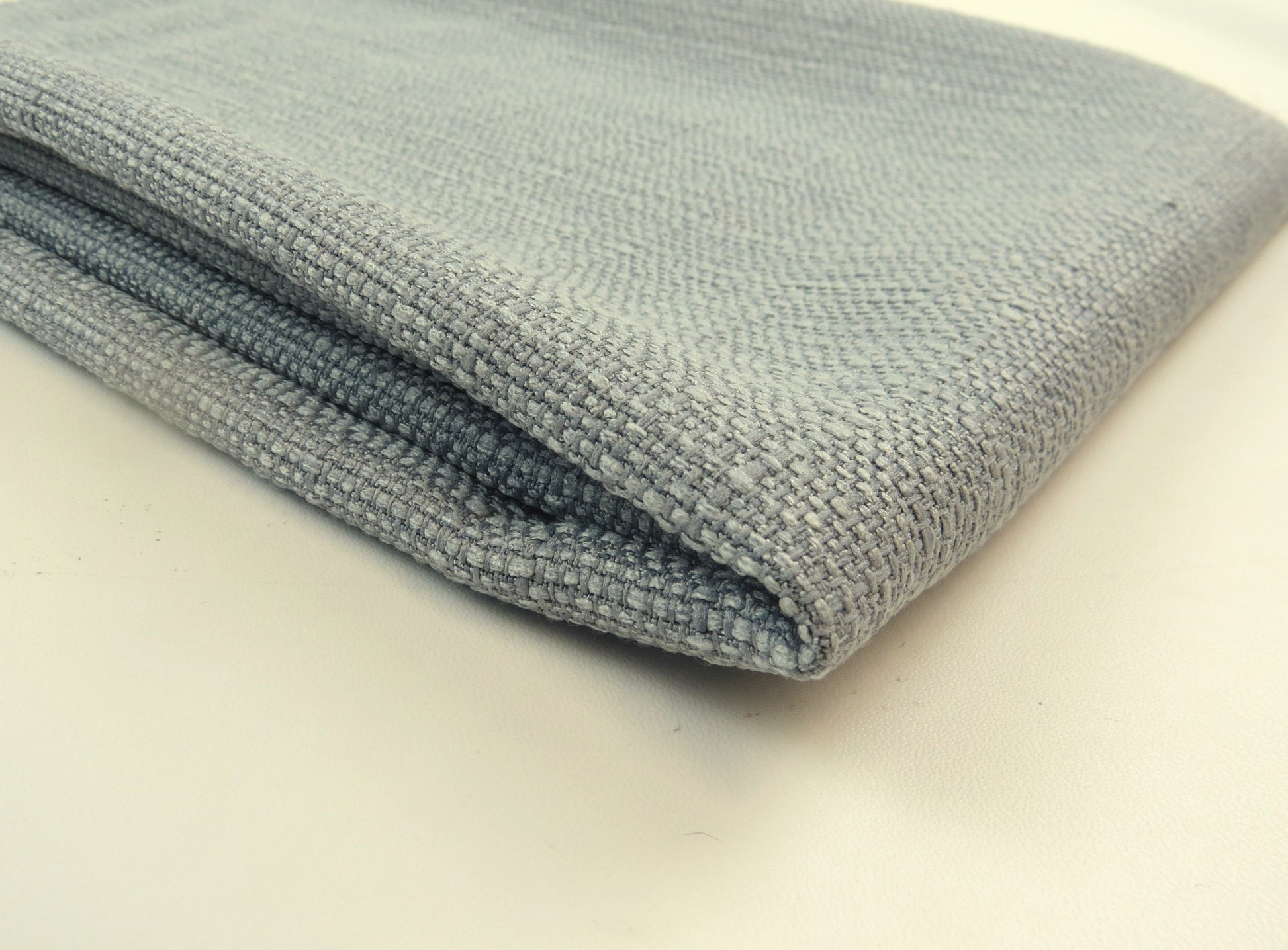 Anglo Soft Duck Egg Flat Weave Upholstery Fabric