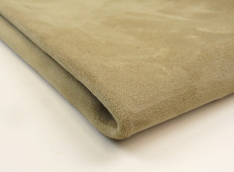 Charlton Fudge Faux Suede Upholstery Fabric - Soft Options upholstery trim